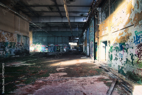 Old Abandoned Factory  - Verlassener Ort - Beatiful Decay - Verlassener Ort - Urbex / Urbexing - Lost Place - Artwork - Creepy - High quality photo