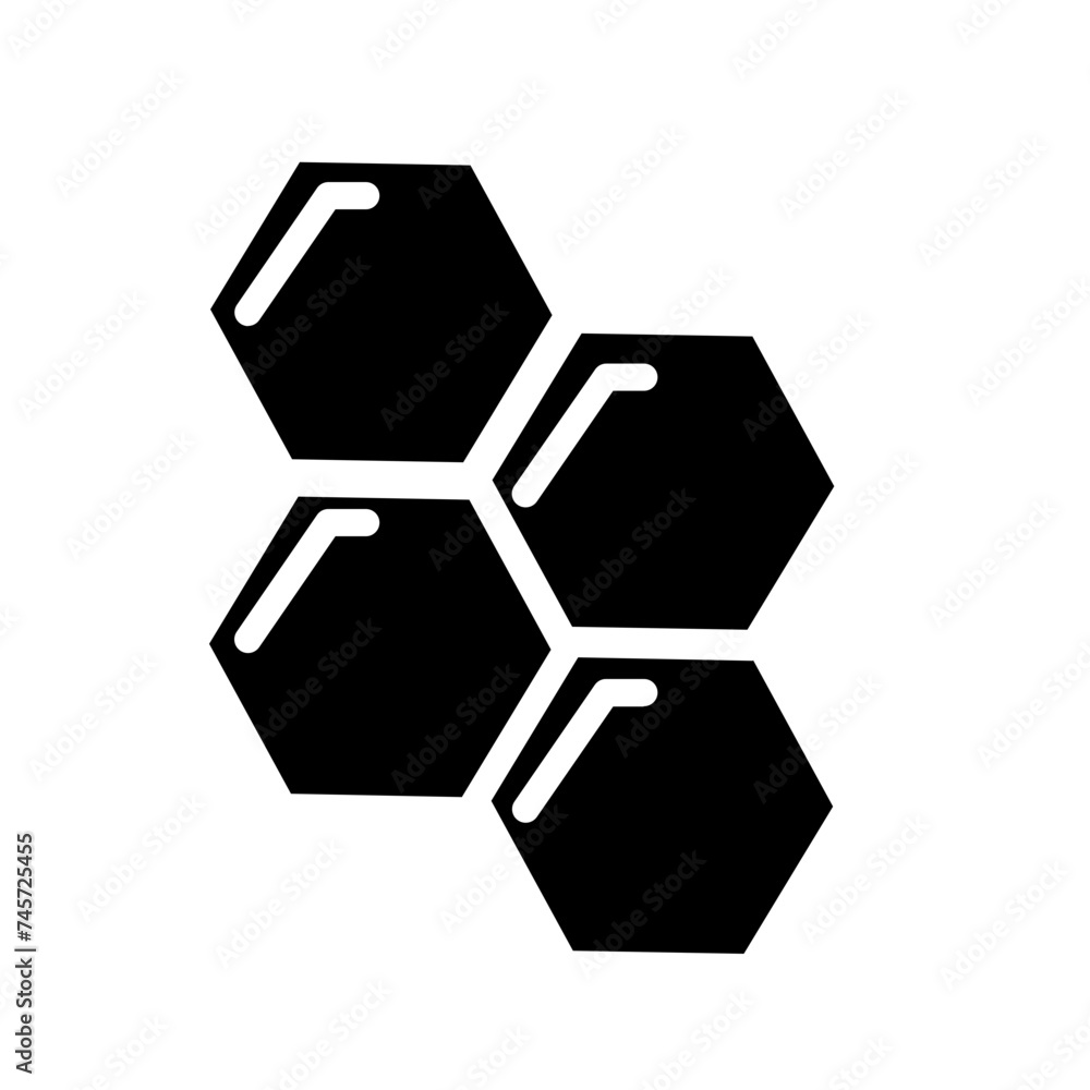 Atom Chemical Chemistry Glyph Icon Atom Chemical Chemistry Glyph Icon