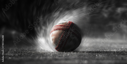 the art of spin bowling in cricket, exploring the techniques and variations used by spinners to deceive batsmen and take wickets. realistic High-resolution photography