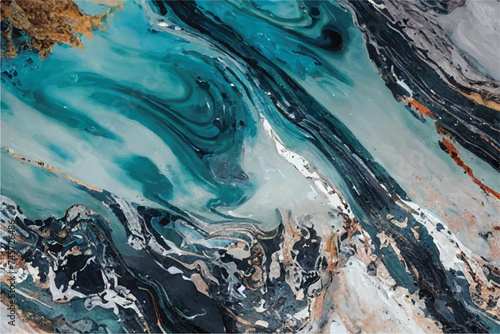 Liquid background abstraction. stone texture that is fluid. Background of marble extreme close-up texture. abstract background made of acrylic. stone texture in an abstract manner. Abstract marble.