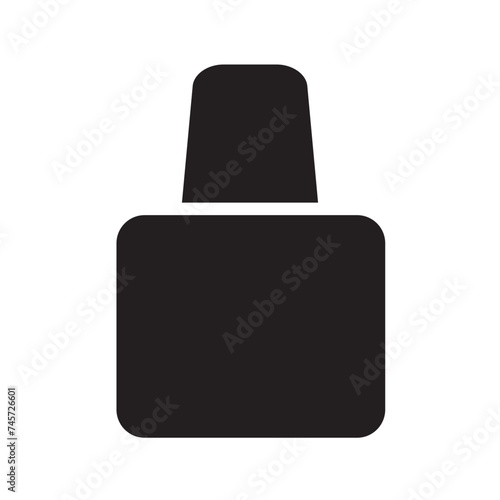 Nail Polish Beauty Glyph Icon