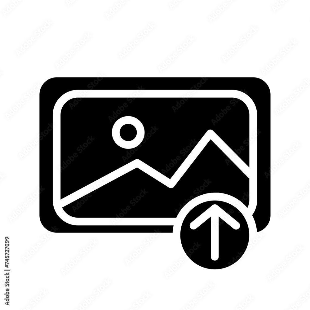 Album Gallery Image Glyph Icon Album Gallery Image Glyph Icon