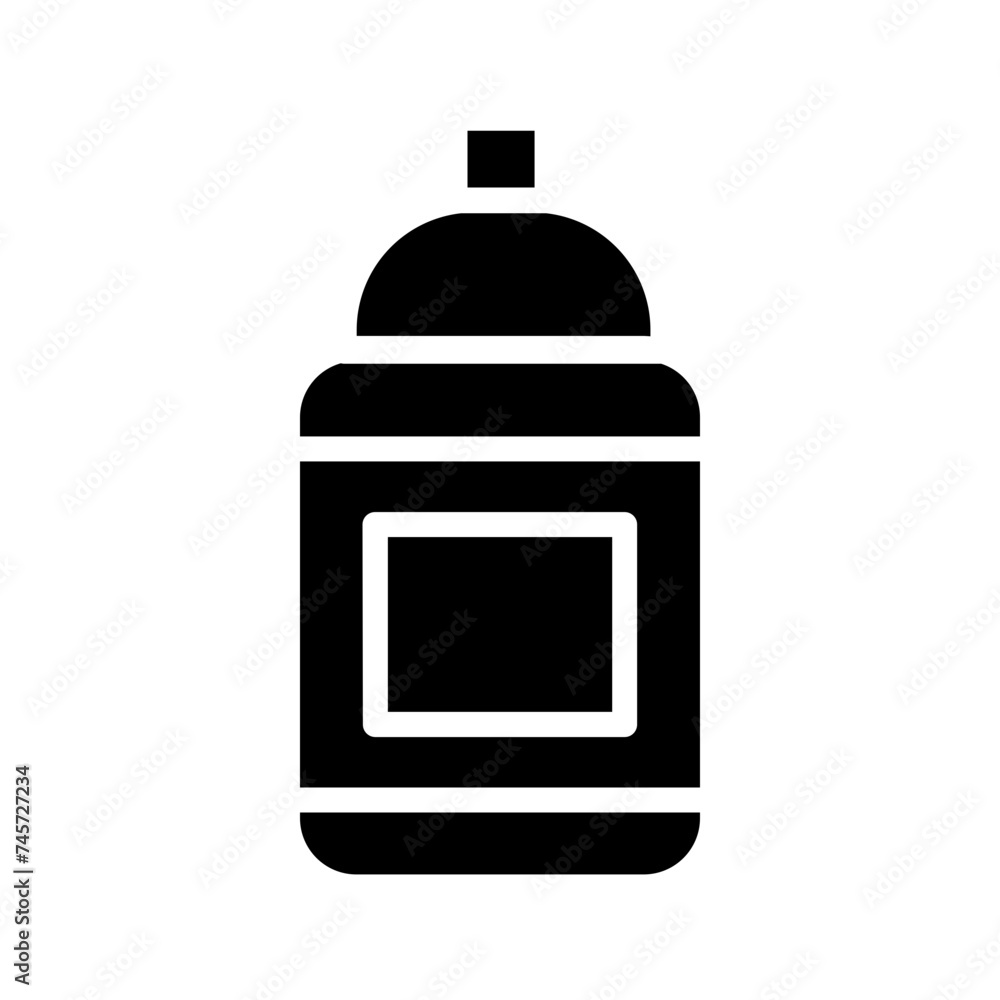 Fotografie Art Paint Spray Glyph Icon