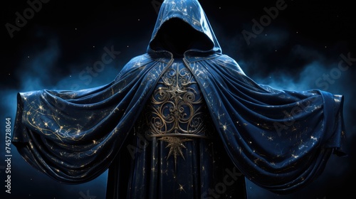 A cloak woven from the night sky renders its wearer invisible coveted by thieves and kings alike photo