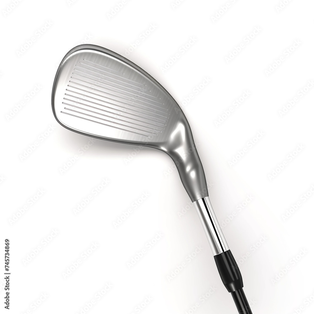 simple golf club page, realistic, cartoon, sépia, white background сreated with Generative Ai simple golf club page, realistic, cartoon, sépia, white background сreated with Generative Ai