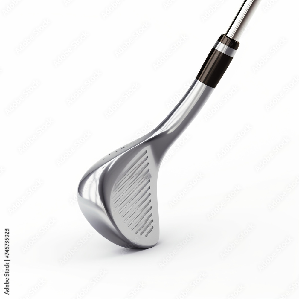 simple golf club page, realistic, cartoon, sépia, white background сreated with Generative Ai simple golf club page, realistic, cartoon, sépia, white background сreated with Generative Ai