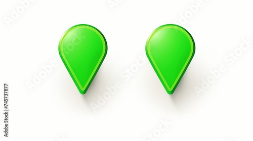 3D Realistic icon Style green glossy Location map pin gps pointer markers illustration for destination. Geo tag isolated on white background with clipping path Free Download 3D Realistic icon Style green glossy Location map pin gps pointer markers illustration for destination. Geo tag isolated on white background with clipping path - GFXLoad