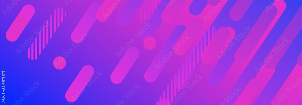 Abstract Ultraviolet background. Minimal geometric light background. Vector