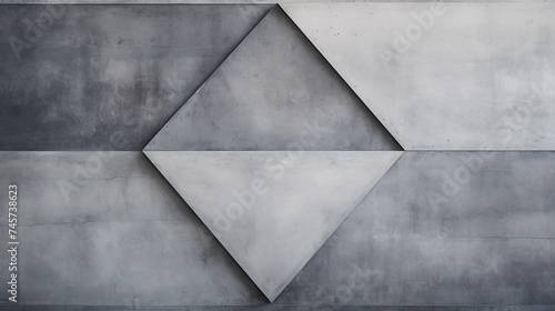 Abstract geometric background of the concrete