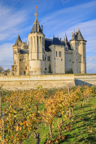 Château de Saumur Château de la Loire, France