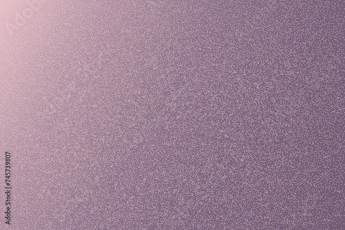 Purple retro dotted textured background, noisy gritty dot halftone effect, vector neon illustration. Fashionable banner in grunge style.