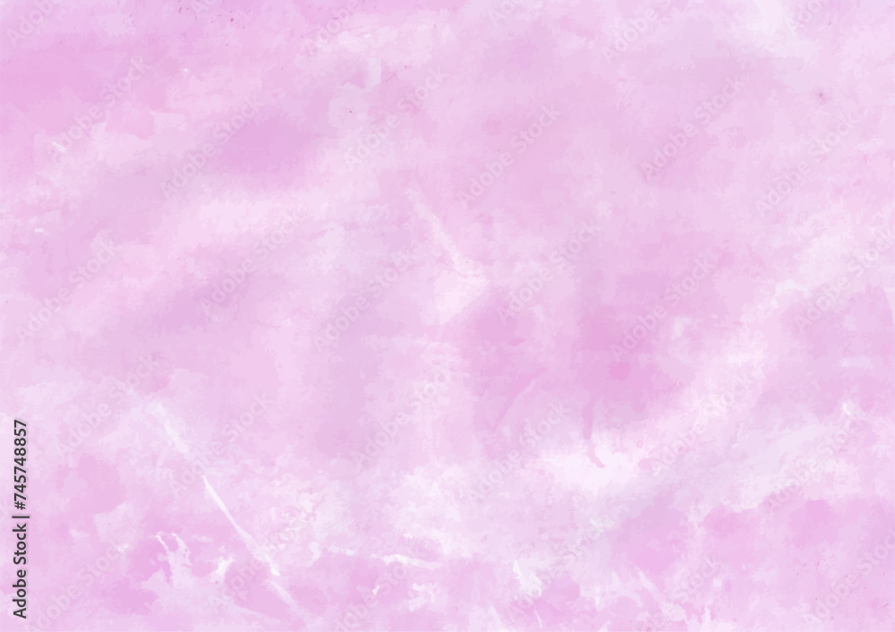 Pink-purple light pastel watercolor vector background