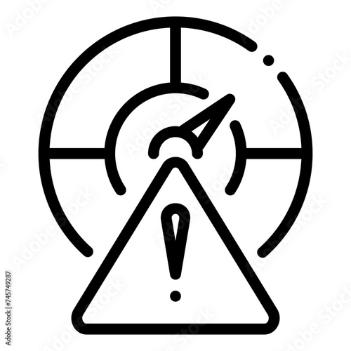 risk performance icon