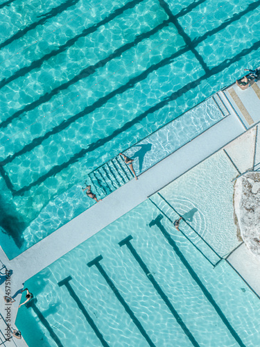 Bondi Icebergs Pool by the Ocean with Clear Water