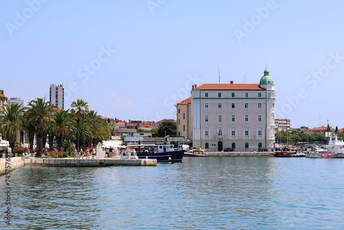 Schilderij op canvas Historical city centre of Split, Croatia
