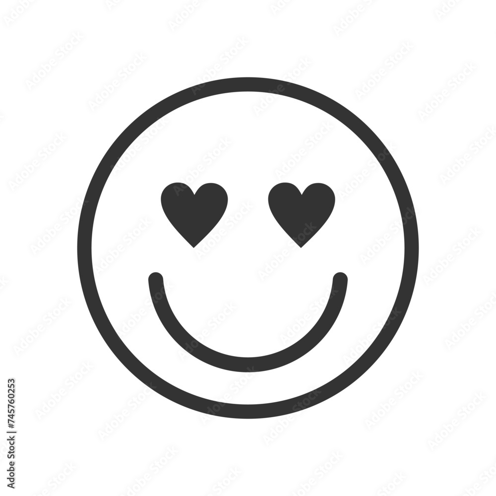Emotion icons set. Linear icons, black, variety of emotions. Vector. Emotion icons set. Linear icons, black, variety of emotions. Vector.