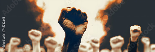 Fist protest hand activist people social fight crowd civil women march strike rebellion black. Hand fist protest rally movement young youth power racism raised racial group mob revolution change unity photo