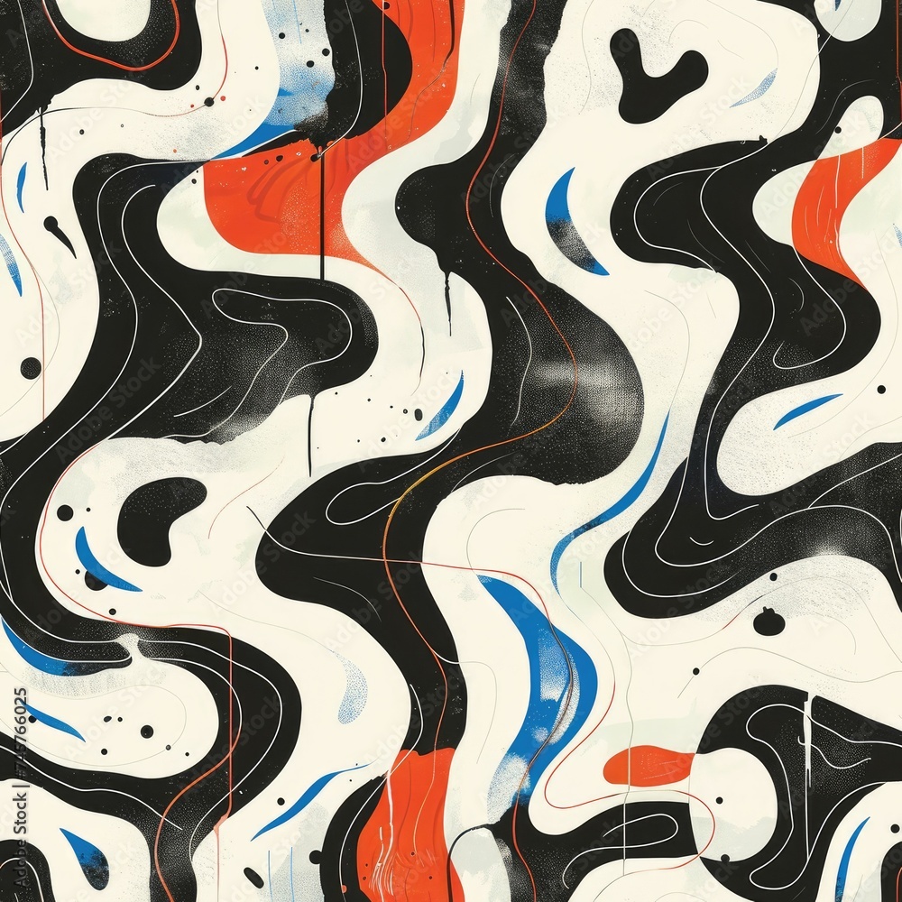 Seamless Hypnotic Pattern Seamless Hypnotic Pattern