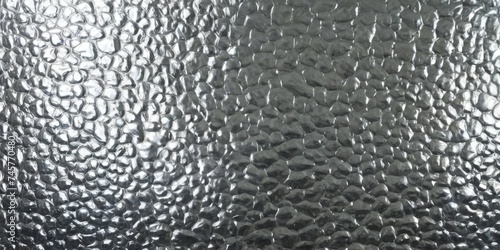 glossy Silver foil texture for background