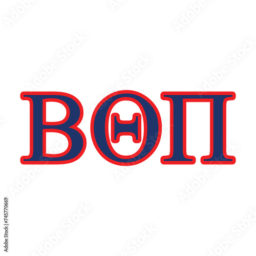 Beta Theta Pi greek letter, ΒΘΠ greek letters, ΒΘΠ photo