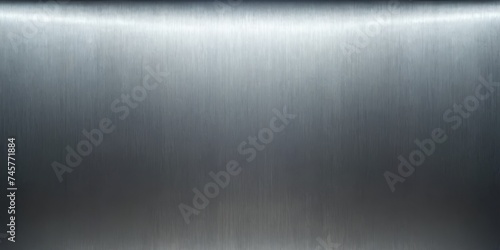 Silver texture background metal banner photo