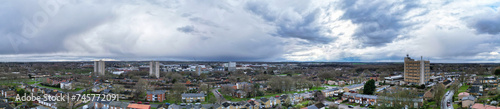 Panoramic View of Stevenage City of England Great Britain © Altaf Shah
