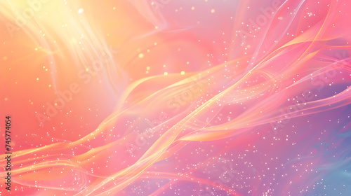 abstract background with glowing lines