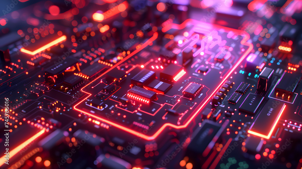 close up of electronic circuit board close up of electronic circuit board