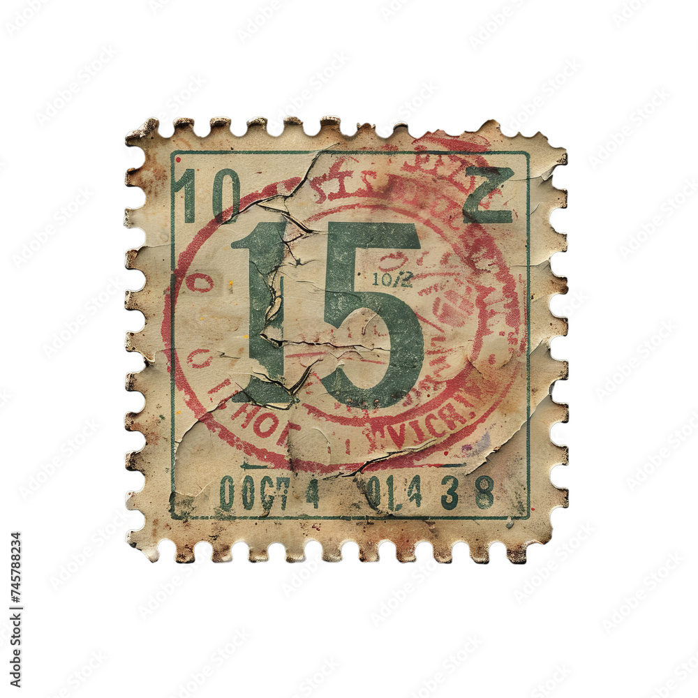 stamp isolated on transparent background, png