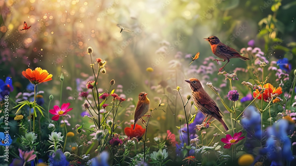 Animals and Nature: Observing the beauty of wildlife in their natural habitats, cherishing the companionship of pets, listening to the melodious songs of birds, and reveling in the vibrant colors of f