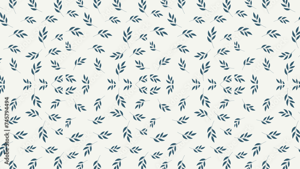seamless pattern with blue and white numbers
