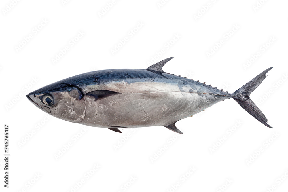 Bonito fish isolated on transparent background. Bonito fish isolated on transparent background.