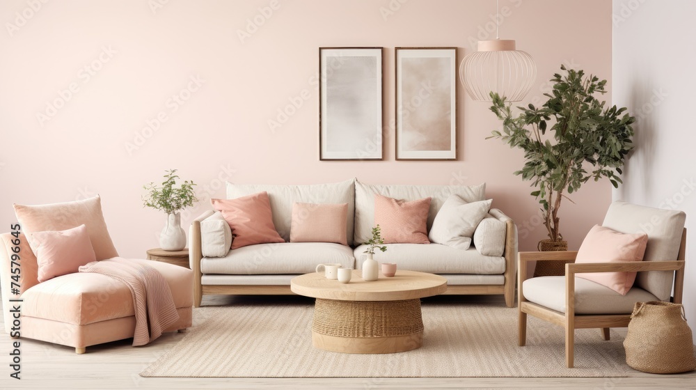 Modern living room Modern living room