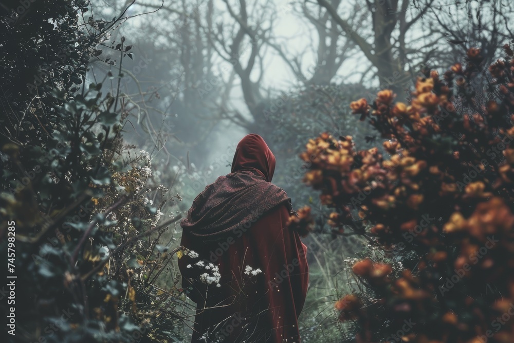 Artistic interpretations of characters and scenes from forgotten folklore, captured with a sense of mystery and intrigue