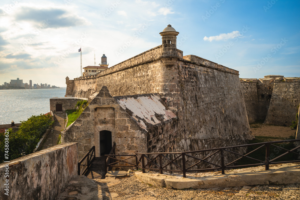 Castle of the Three Kings of Morro in havana, or habana, cuba Castle of the Three Kings of Morro in havana, or habana, cuba