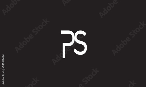 PS, SP, S, P Abstract Letters Logo Monogram