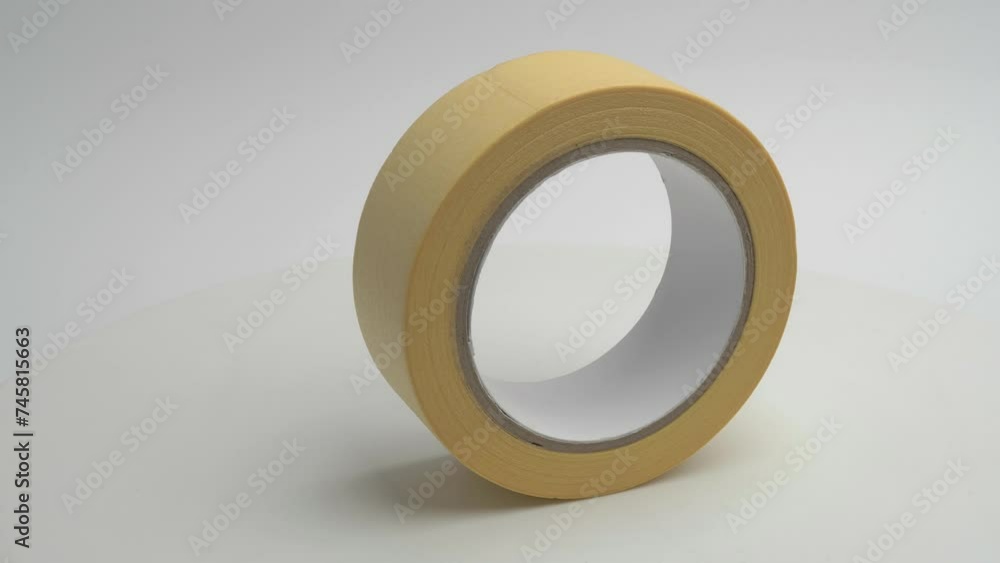 Masking tape on white background Masking tape on white background