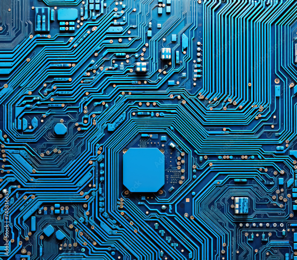 Abstract Computer Circuit Board Background Abstract Computer Circuit Board Background
