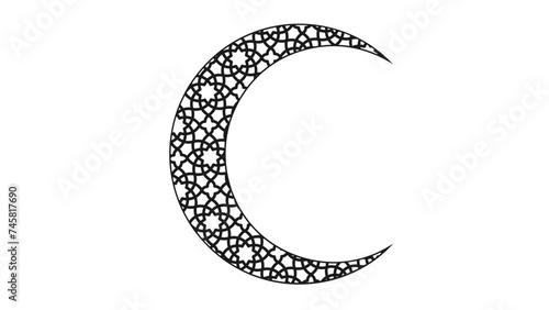 Ramadan Crescent Pattern