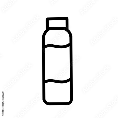 Set of Water Bottle vector