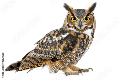 Great Horned Owl (Bubo Virginianus Subarcticus)