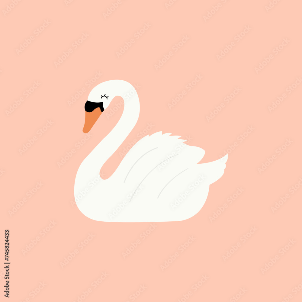 Fototapeta premium swan