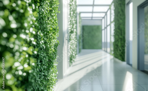 Harmony at Work: Green, Sustainable Office Space for Modern, Nature-Friendly Startup
