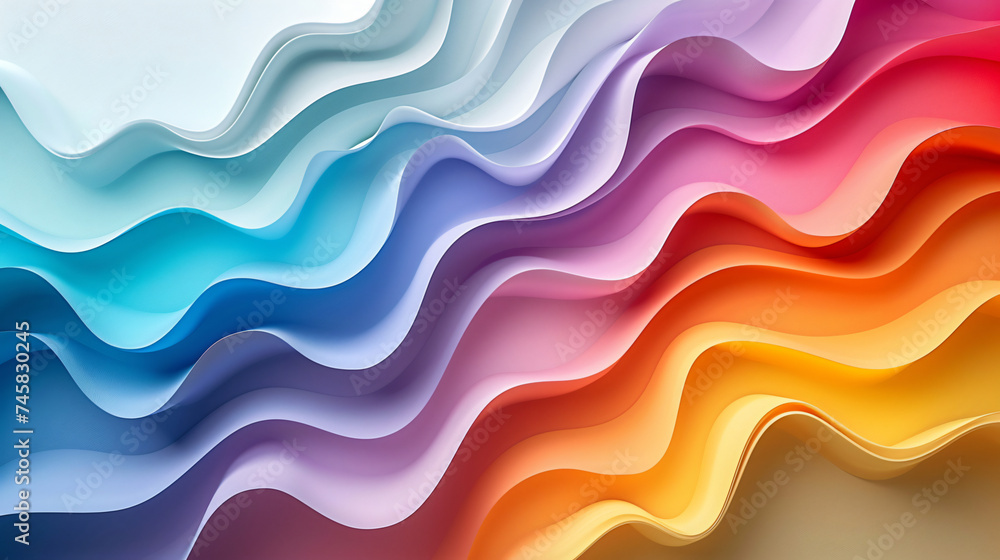 abstract colorful background with waves abstract colorful background with waves