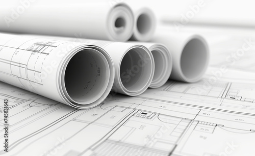 Architectural Plans and Technical Project Drawings