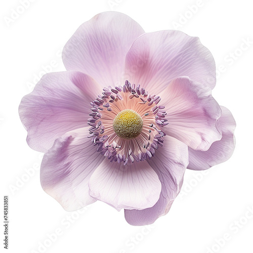 A flowers illustration realistic style. On transparent background. png.
