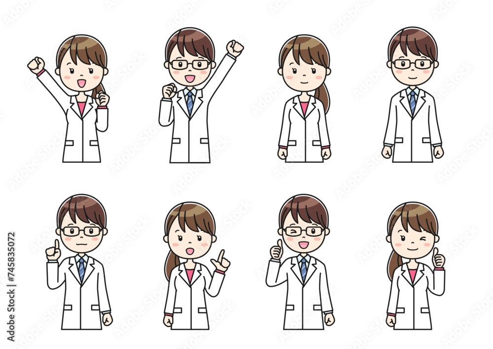 職業別人物イラスト42 Clip art of person by occupation 職業別人物イラスト42 Clip art of person by occupation