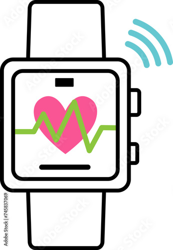 smartwatch icon, 스마트워치 아이콘
