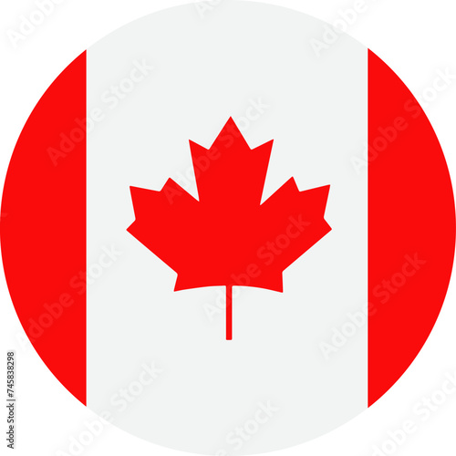 canada flag icon, 캐나다 국기 아이콘