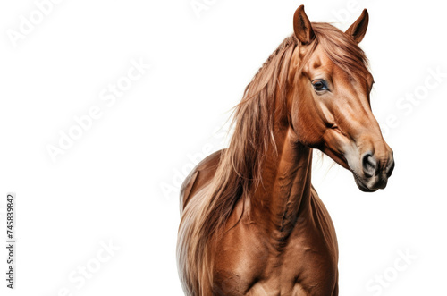 isolated horse animal concept © kues1